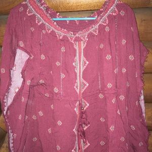 Off the shoulder top!